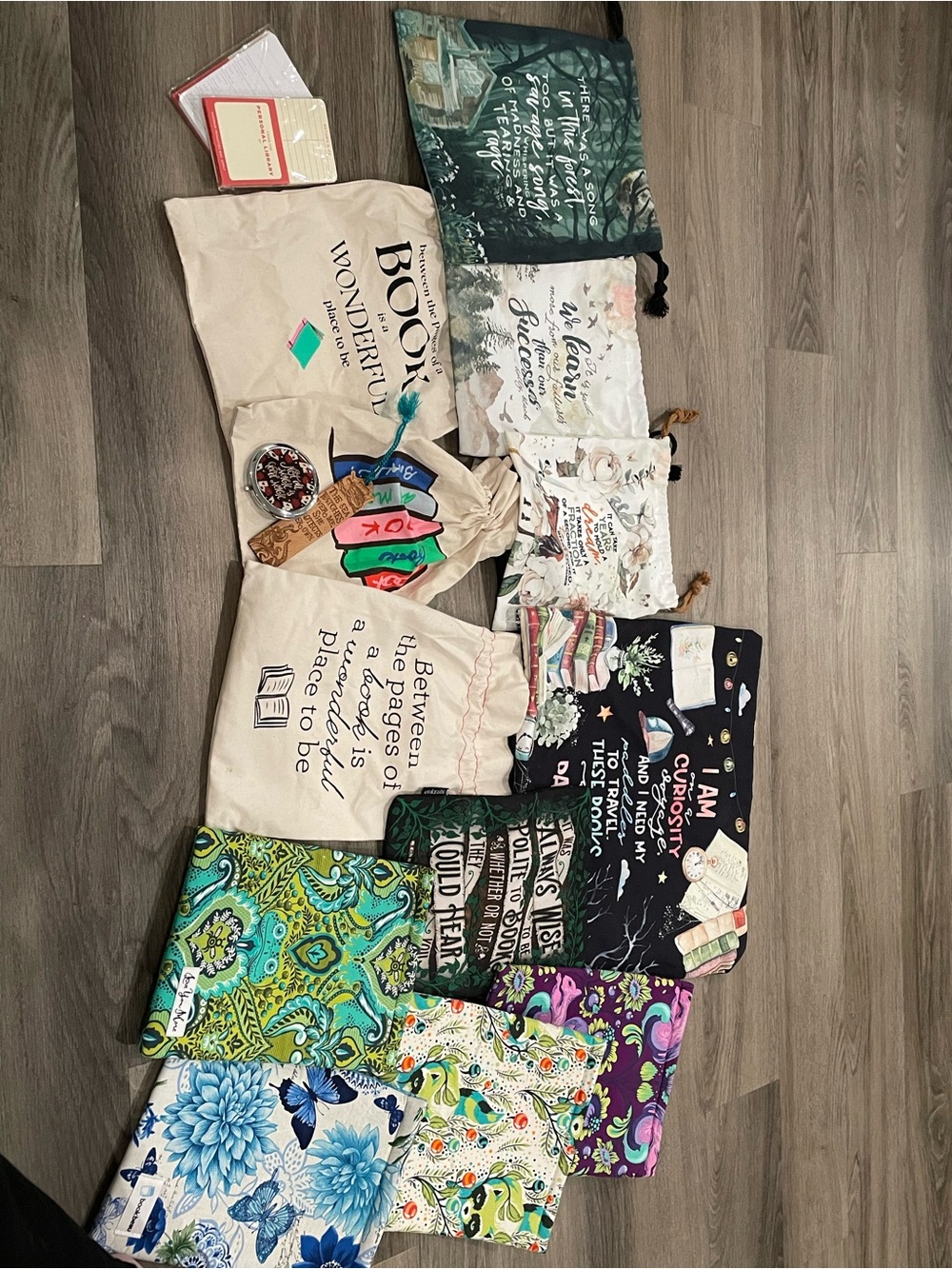 Bookish accessory haul